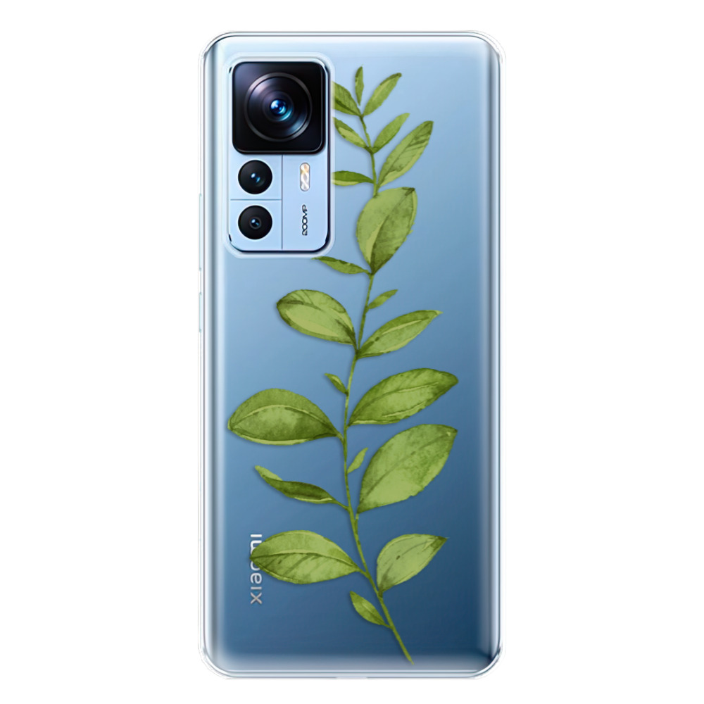 Odolné silikonové pouzdro iSaprio - Green Plant 01 - Xiaomi 12T / 12T Pro