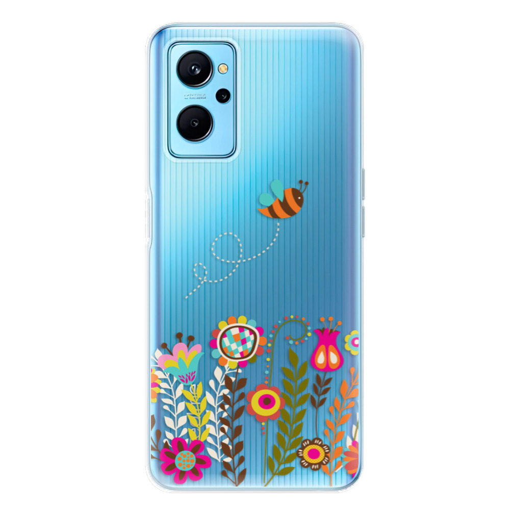 Odolné silikonové pouzdro iSaprio - Bee 01 - Realme 9i