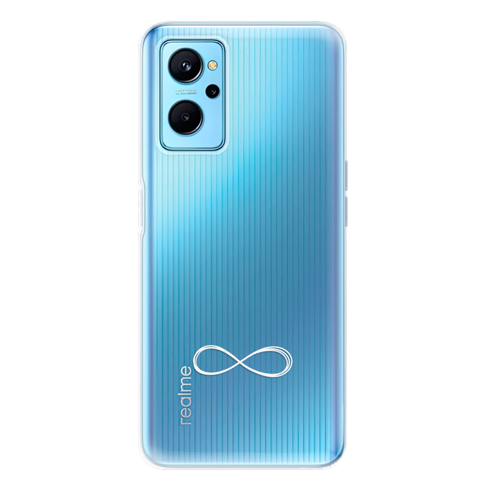 Odolné silikonové pouzdro iSaprio - čiré - Infinity - Realme 9i