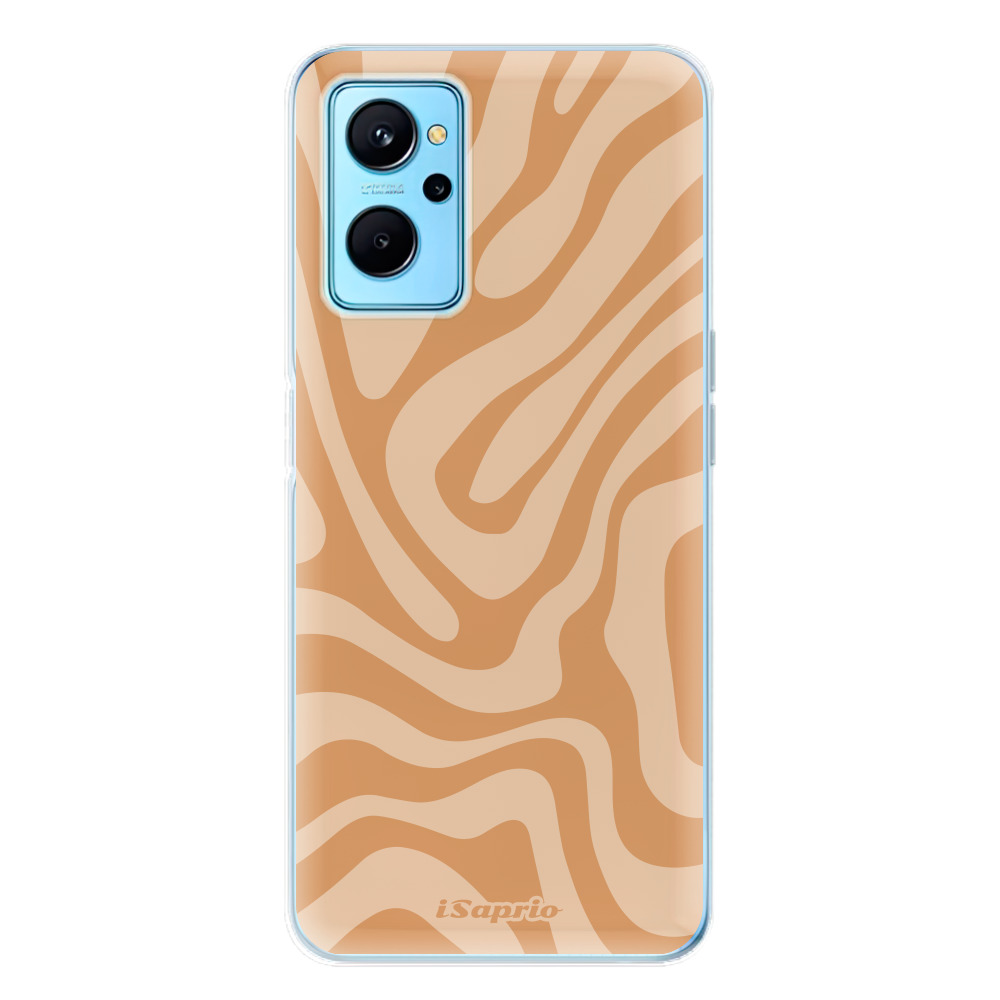 Odolné silikonové pouzdro iSaprio - Zebra Orange - Realme 9i