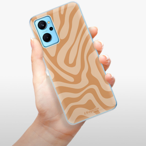 Odolné silikonové pouzdro iSaprio - Zebra Orange - Realme 9i