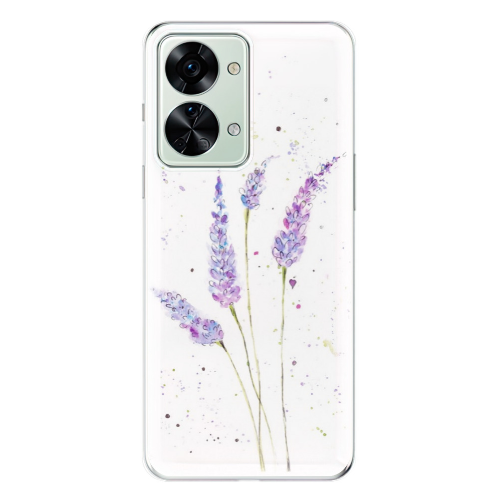 Odolné silikonové pouzdro iSaprio - Lavender - OnePlus Nord 2T 5G