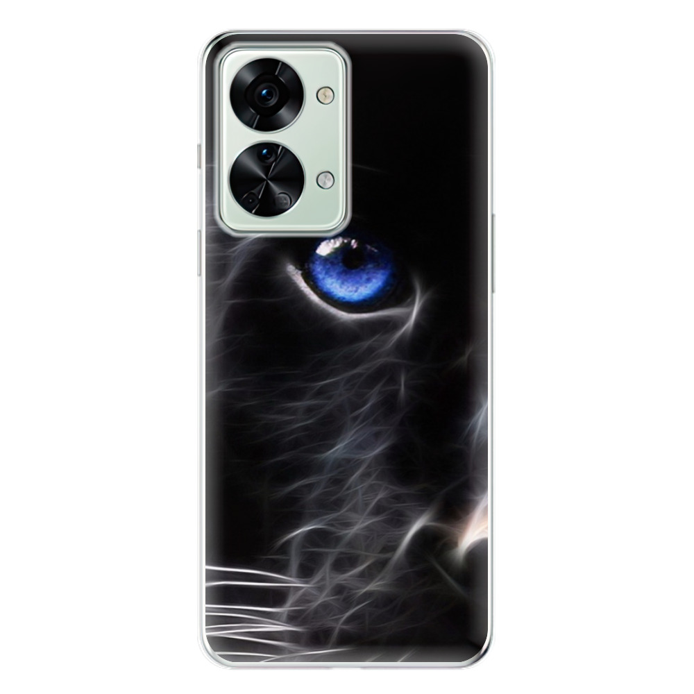 Odolné silikonové pouzdro iSaprio - Black Puma - OnePlus Nord 2T 5G