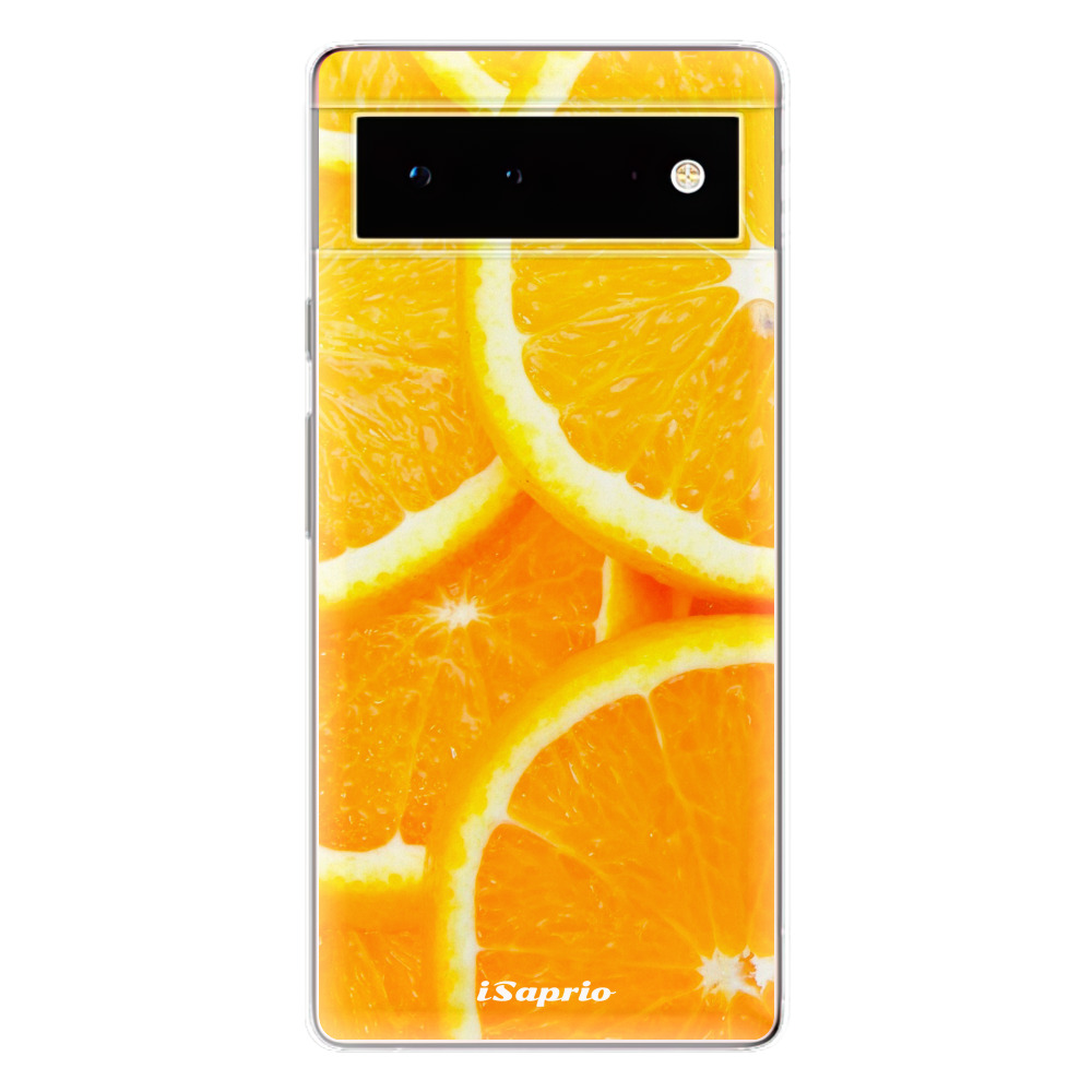 Odolné silikonové pouzdro iSaprio - Orange 10 - Google Pixel 6 5G