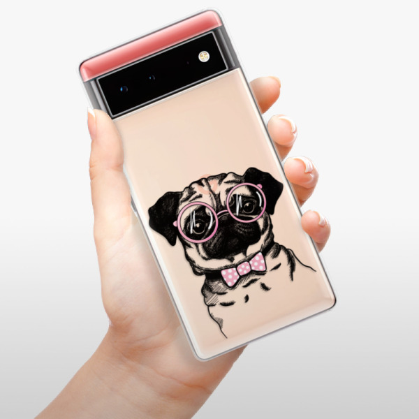 Odolné silikonové pouzdro iSaprio - The Pug - Google Pixel 6 5G