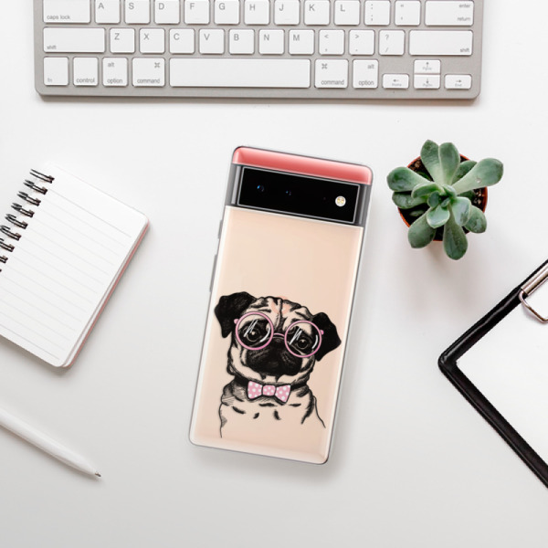 Odolné silikonové pouzdro iSaprio - The Pug - Google Pixel 6 5G