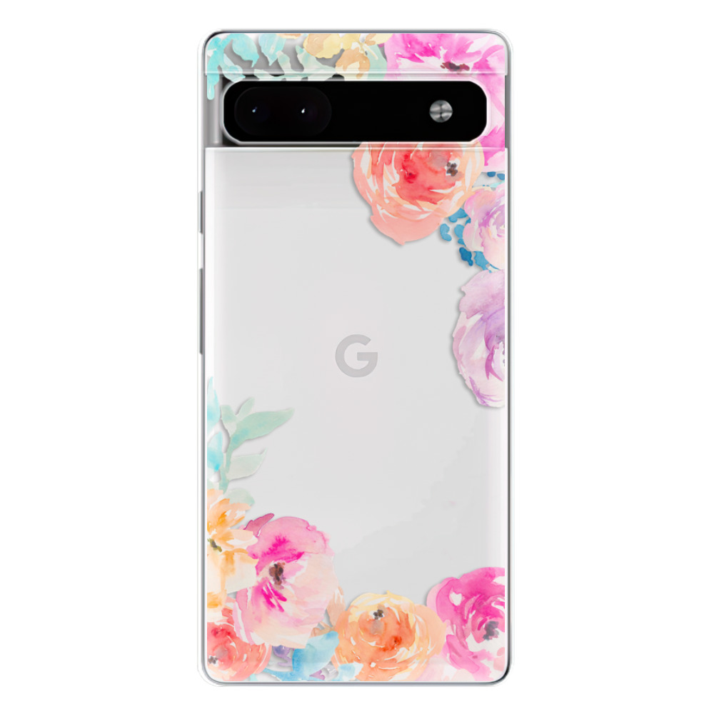 Odolné silikonové pouzdro iSaprio - Flower Brush - Google Pixel 6a 5G