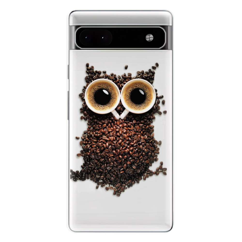 Odolné silikonové pouzdro iSaprio - Owl And Coffee - Google Pixel 6a 5G