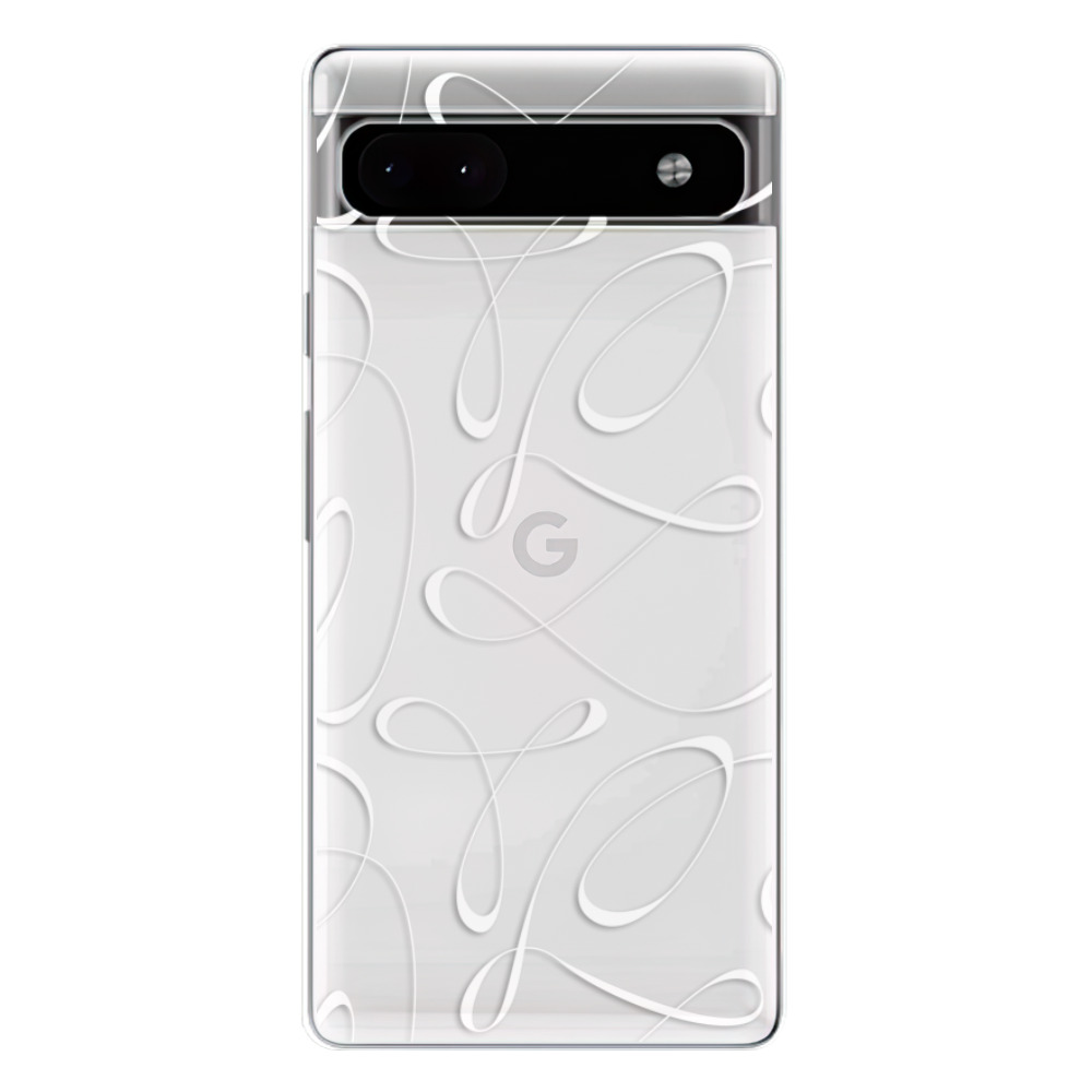 Odolné silikonové pouzdro iSaprio - Fancy - white - Google Pixel 6a 5G