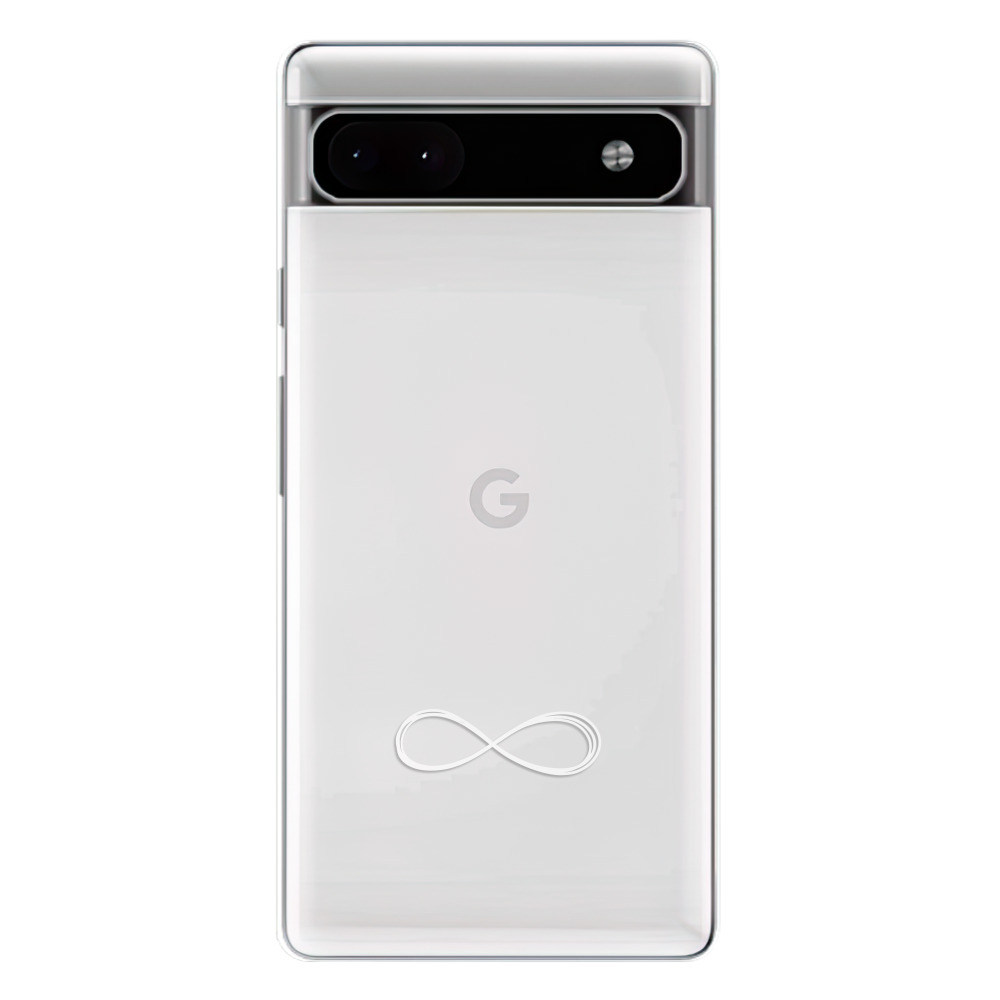 Odolné silikonové pouzdro iSaprio - čiré - Infinity - Google Pixel 6a 5G