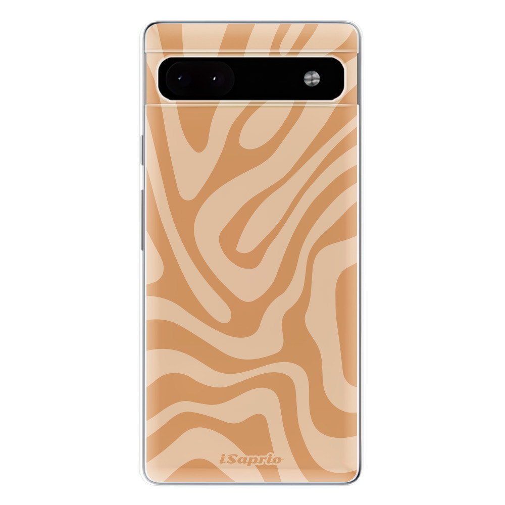 Odolné silikonové pouzdro iSaprio - Zebra Orange - Google Pixel 6a 5G