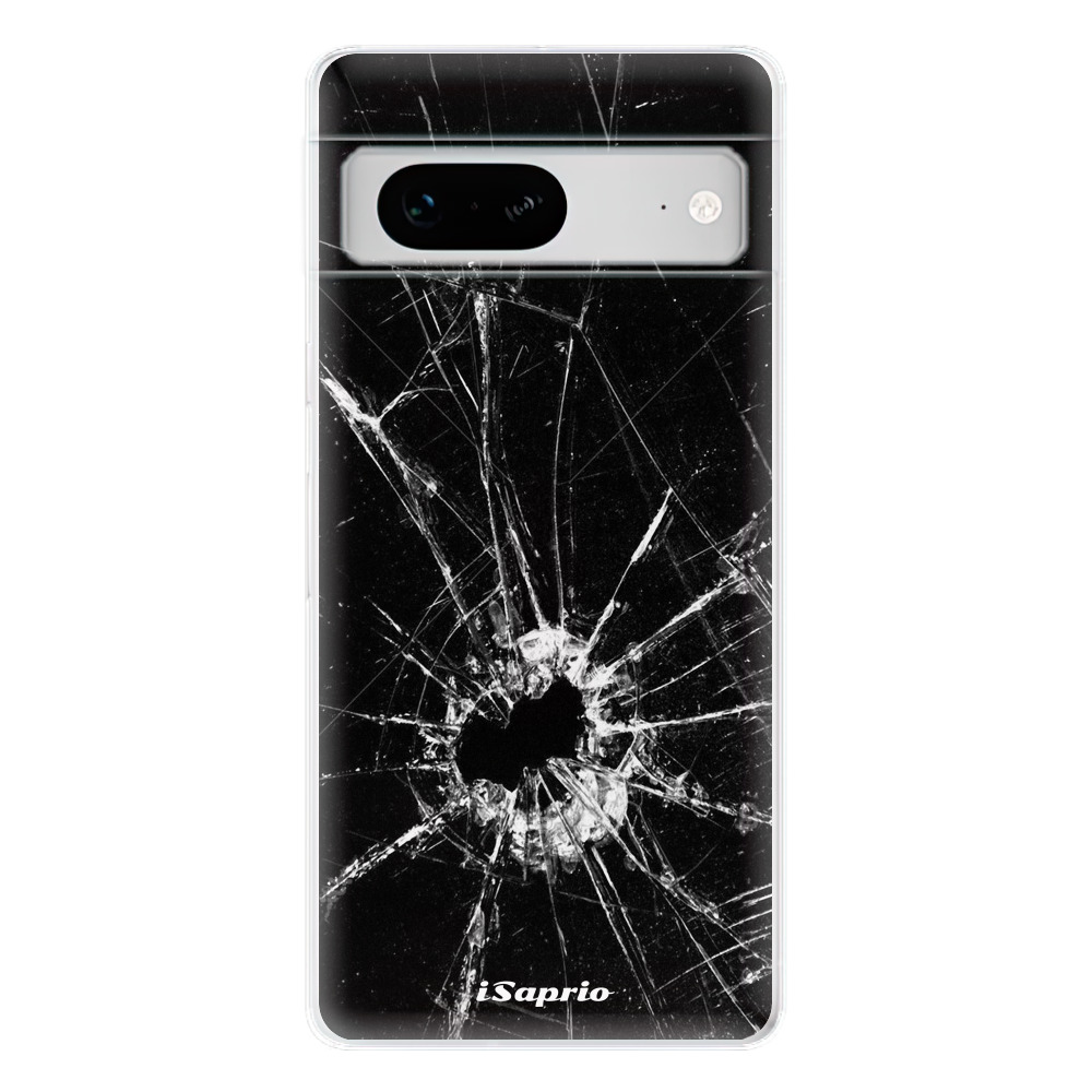 Odolné silikonové pouzdro iSaprio - Broken Glass 10 - Google Pixel 7 5G