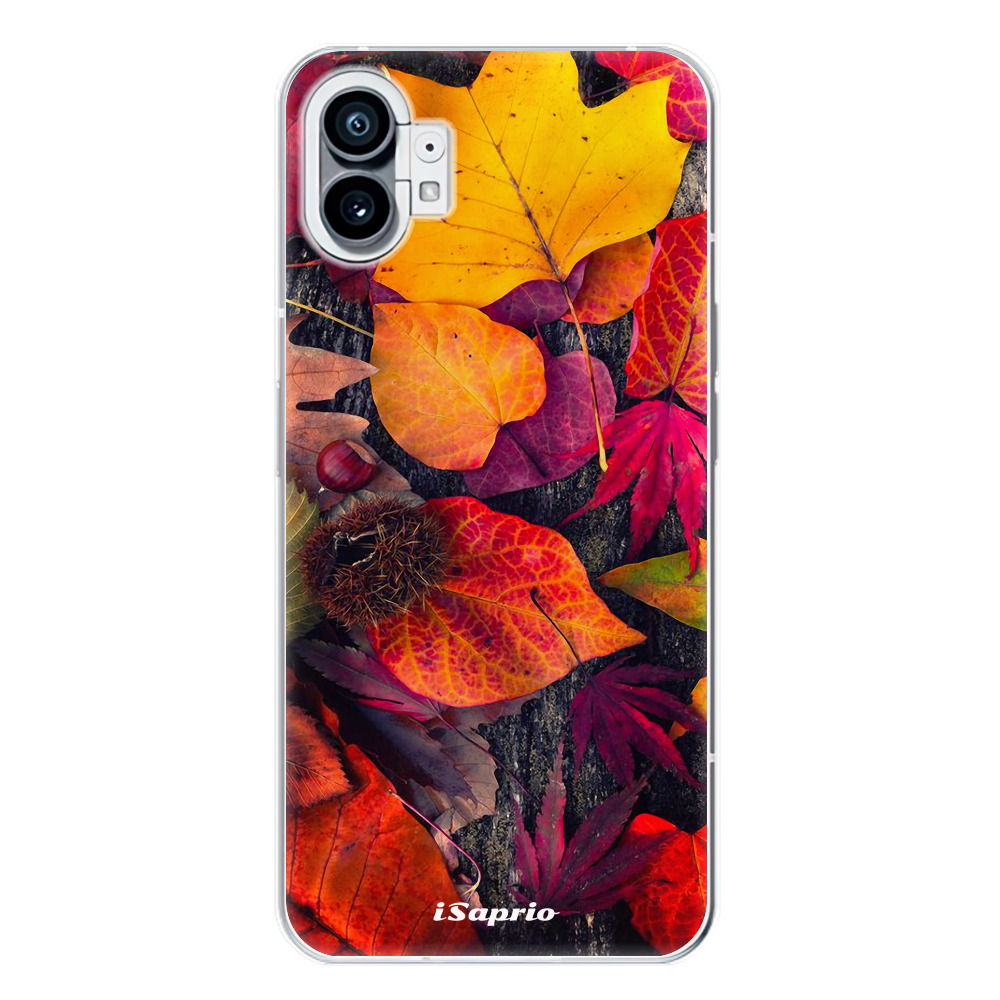 Odolné silikonové pouzdro iSaprio - Autumn Leaves 03 - Nothing Phone (1)