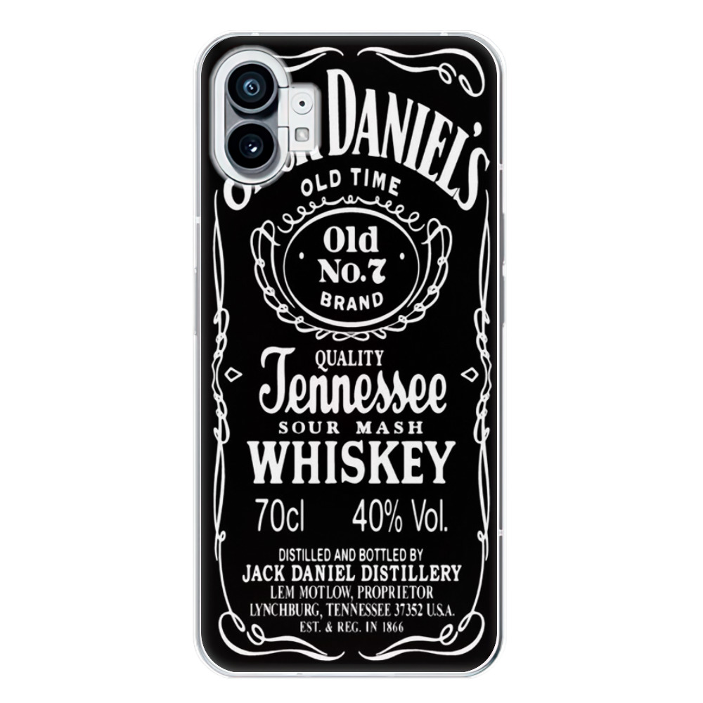 Odolné silikonové pouzdro iSaprio - Jack Daniels - Nothing Phone (1)