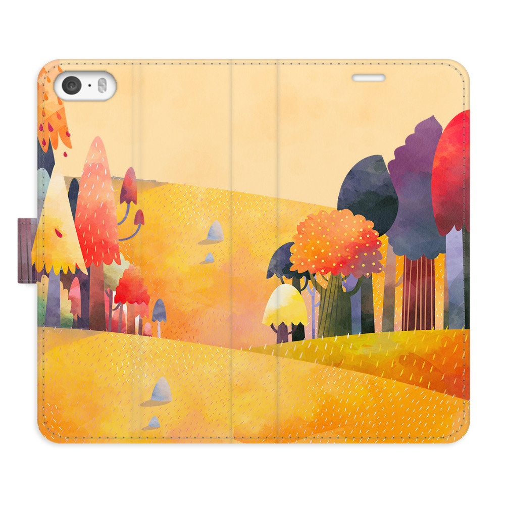 Flipové pouzdro iSaprio - Autumn Forest - iPhone 5/5S/SE