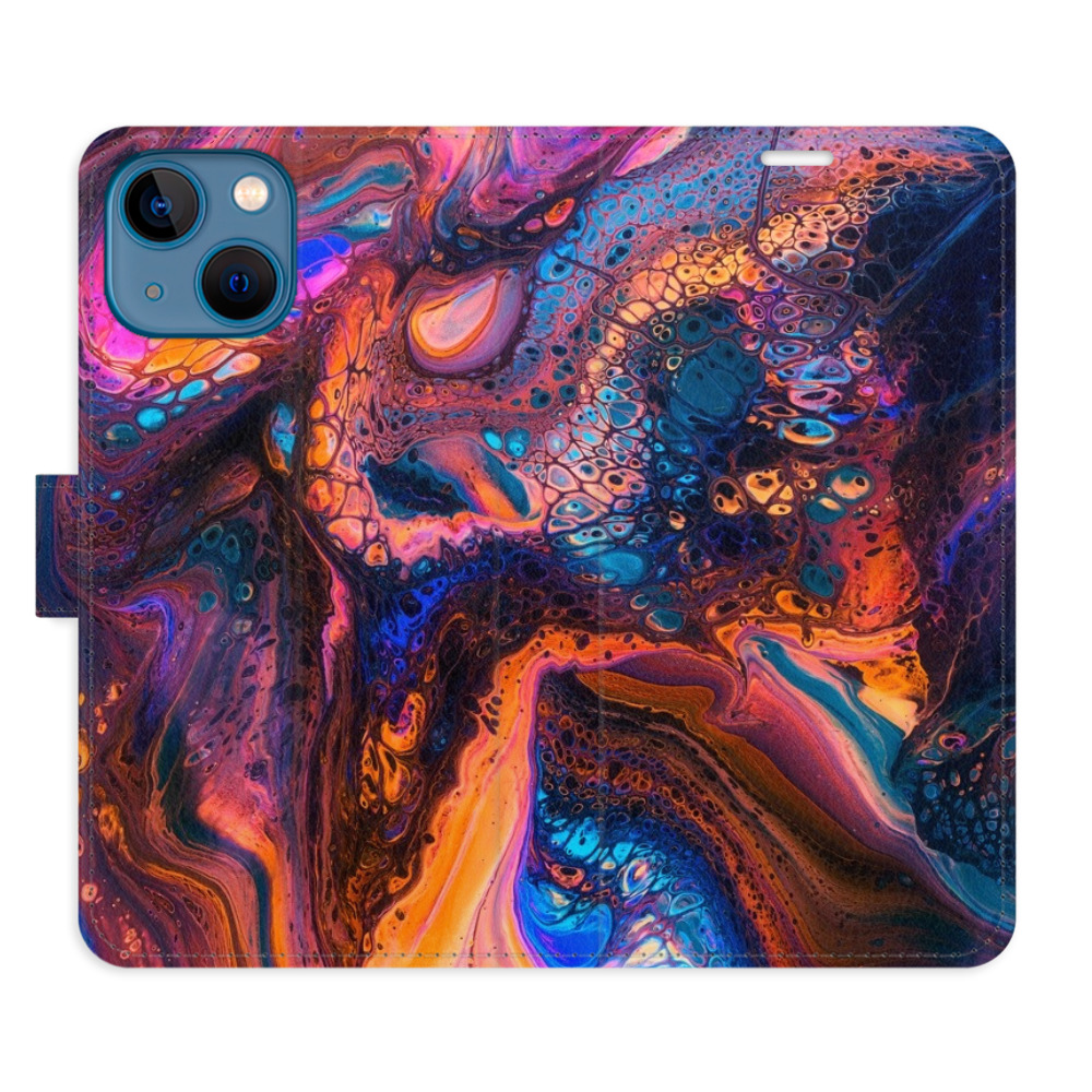 Flipové pouzdro iSaprio - Magical Paint - iPhone 13 mini