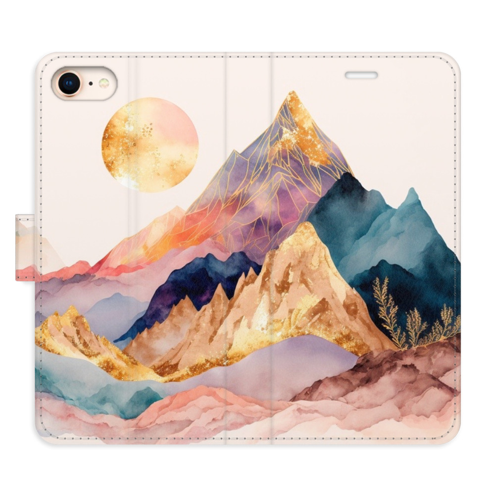 Flipové pouzdro iSaprio - Beautiful Mountains - iPhone 7/8/SE 2020