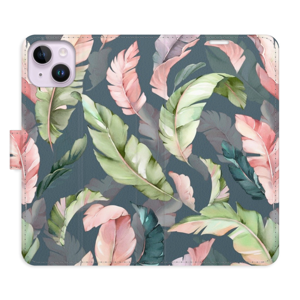 Flipové pouzdro iSaprio - Flower Pattern 09 - iPhone 14 Plus