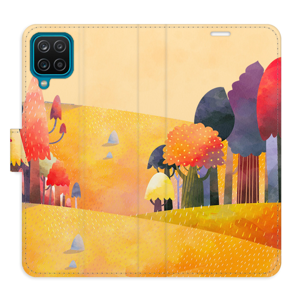 Flipové pouzdro iSaprio - Autumn Forest - Samsung Galaxy A12