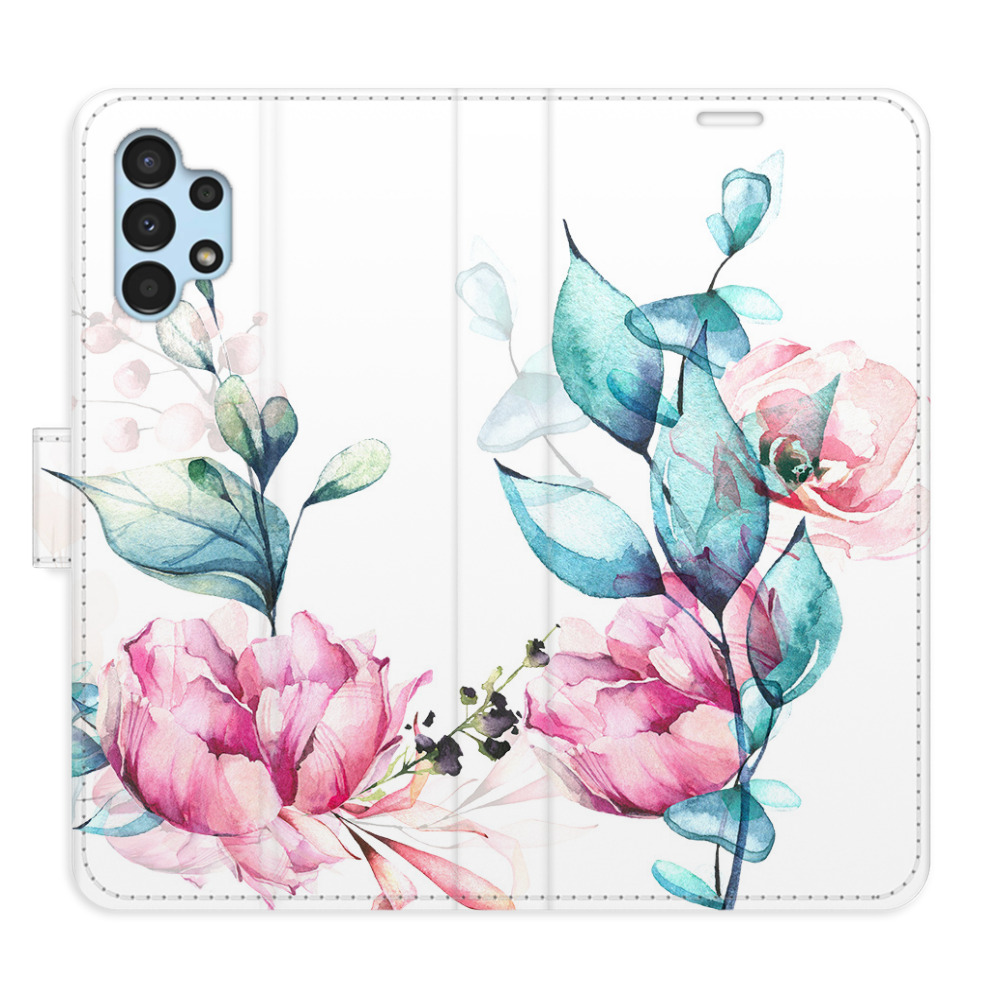Flipové pouzdro iSaprio - Beautiful Flower - Samsung Galaxy A13 / A13 5G