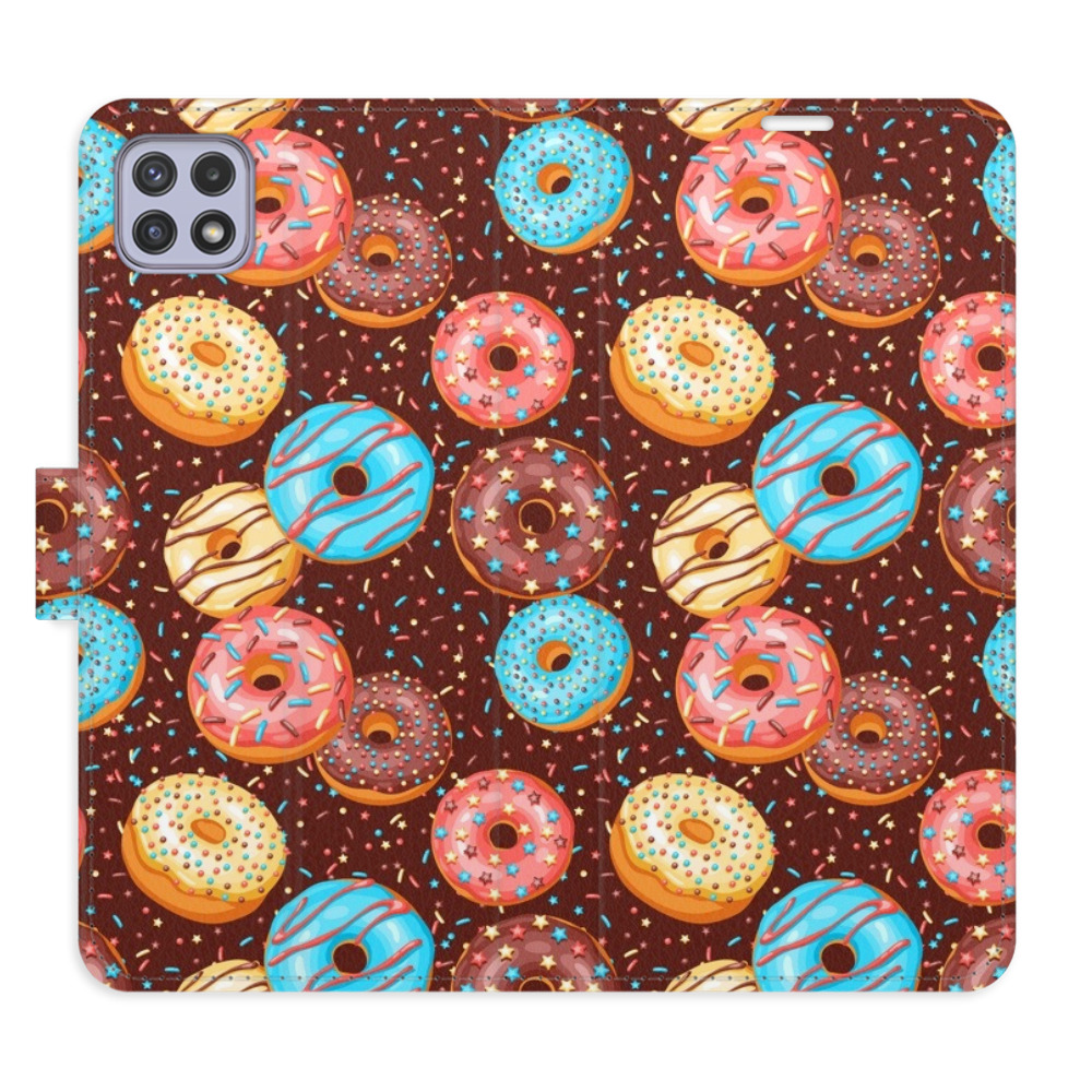 Flipové pouzdro iSaprio - Donuts Pattern - Samsung Galaxy A22 5G