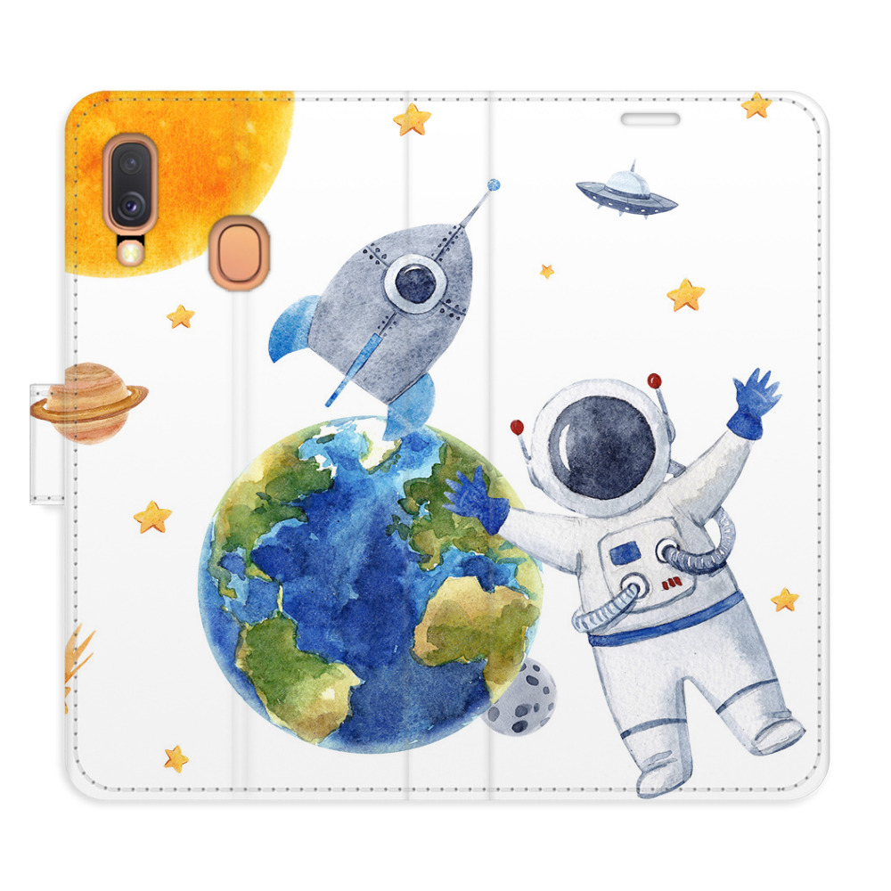 Flipové pouzdro iSaprio - Space 06 - Samsung Galaxy A40