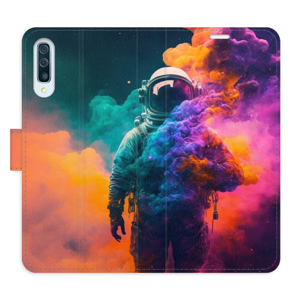 Flipové pouzdro iSaprio - Astronaut in Colours 02 - Samsung Galaxy A50