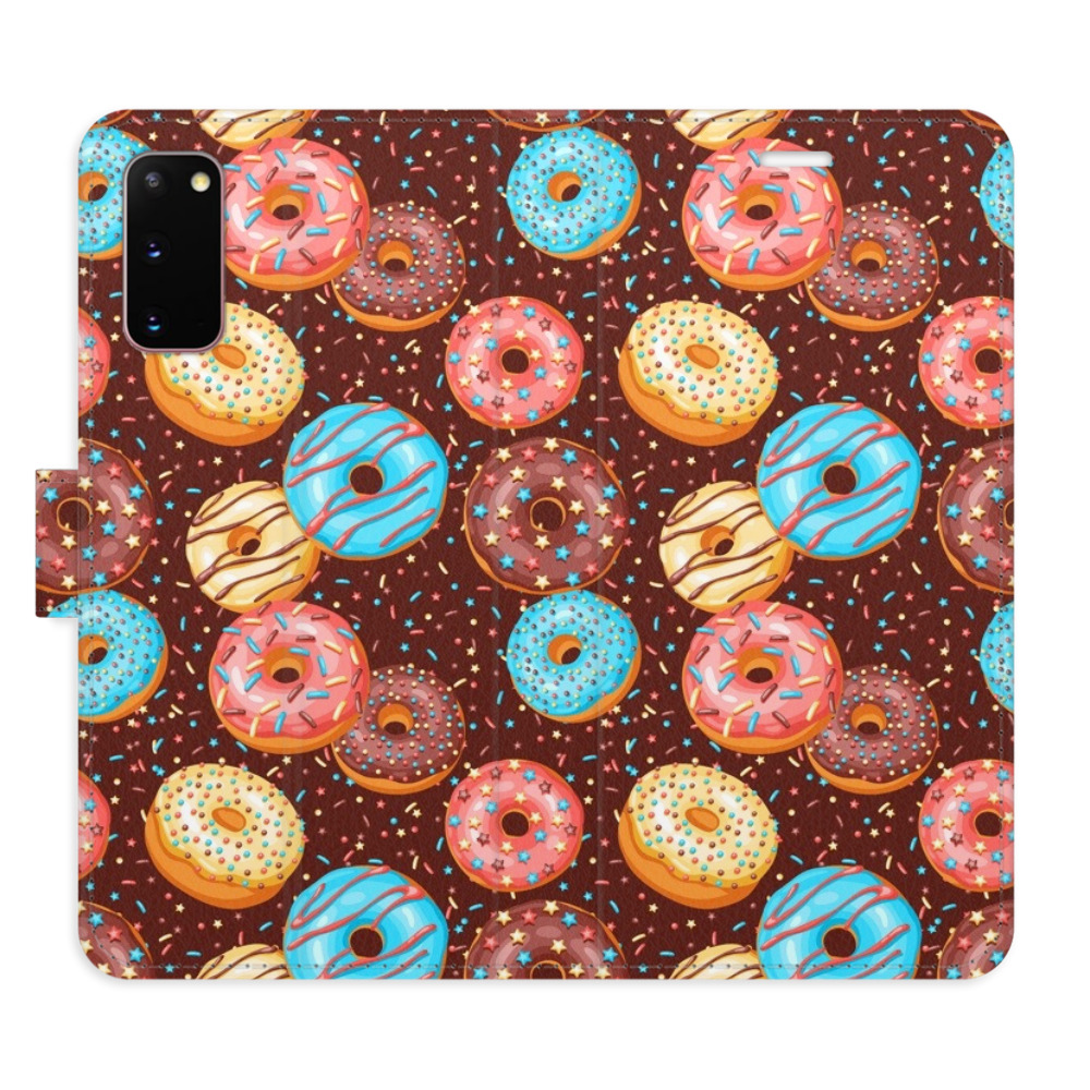 Flipové pouzdro iSaprio - Donuts Pattern - Samsung Galaxy S20