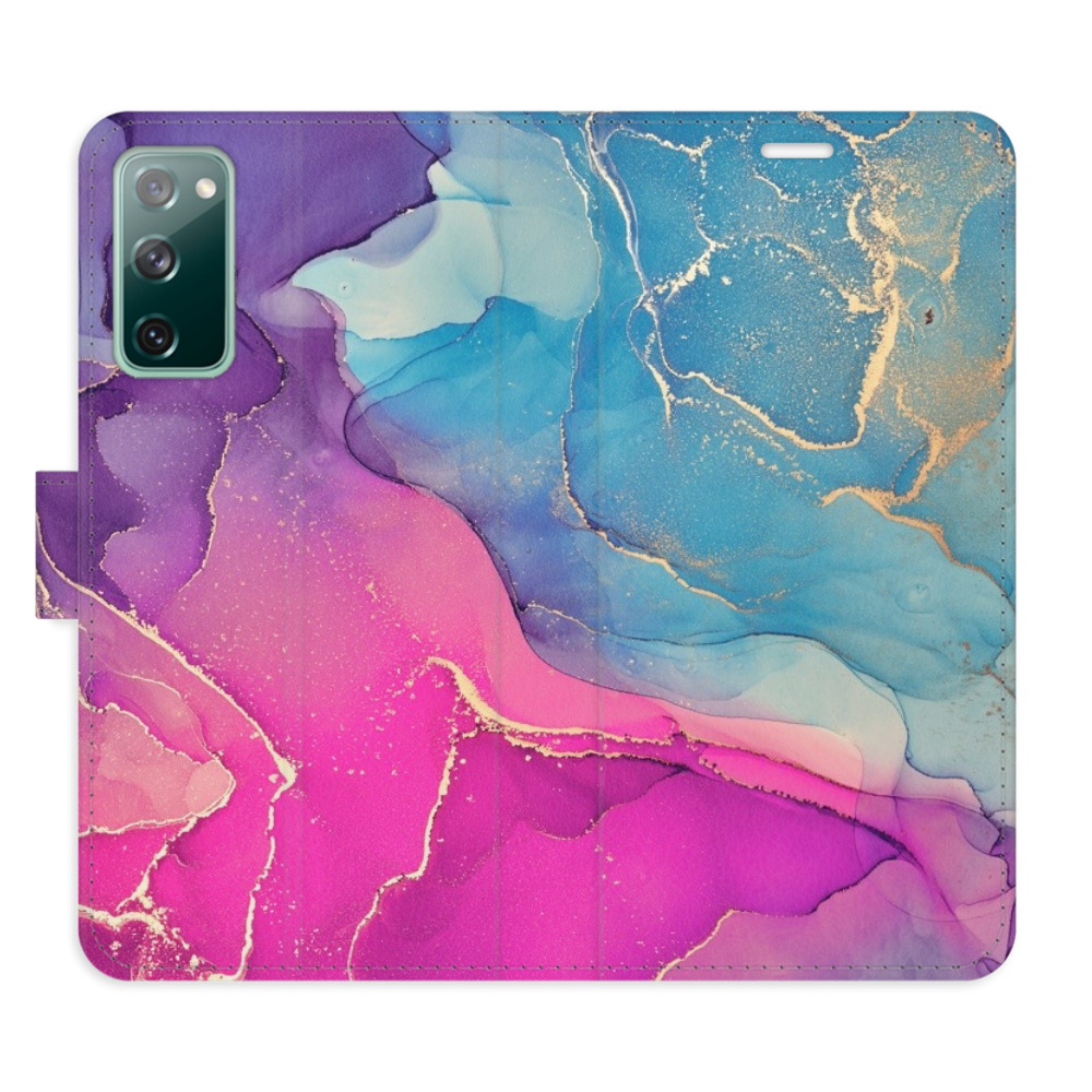 Flipové pouzdro iSaprio - Colour Marble 02 - Samsung Galaxy S20 FE