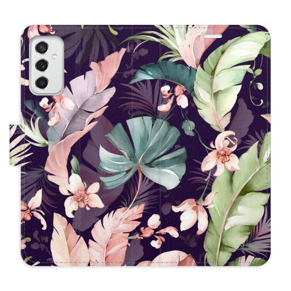 Flipové pouzdro iSaprio - Flower Pattern 08 - Samsung Galaxy M52 5G