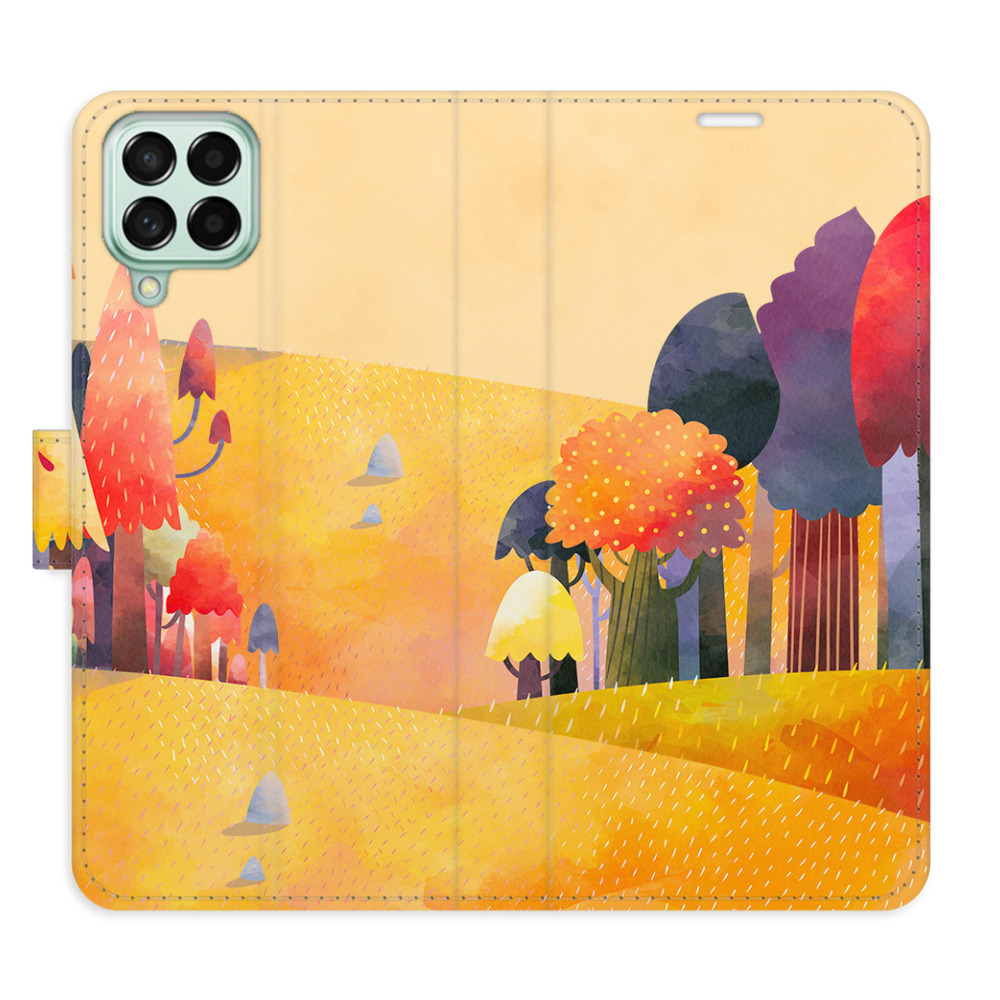 Flipové pouzdro iSaprio - Autumn Forest - Samsung Galaxy M53 5G