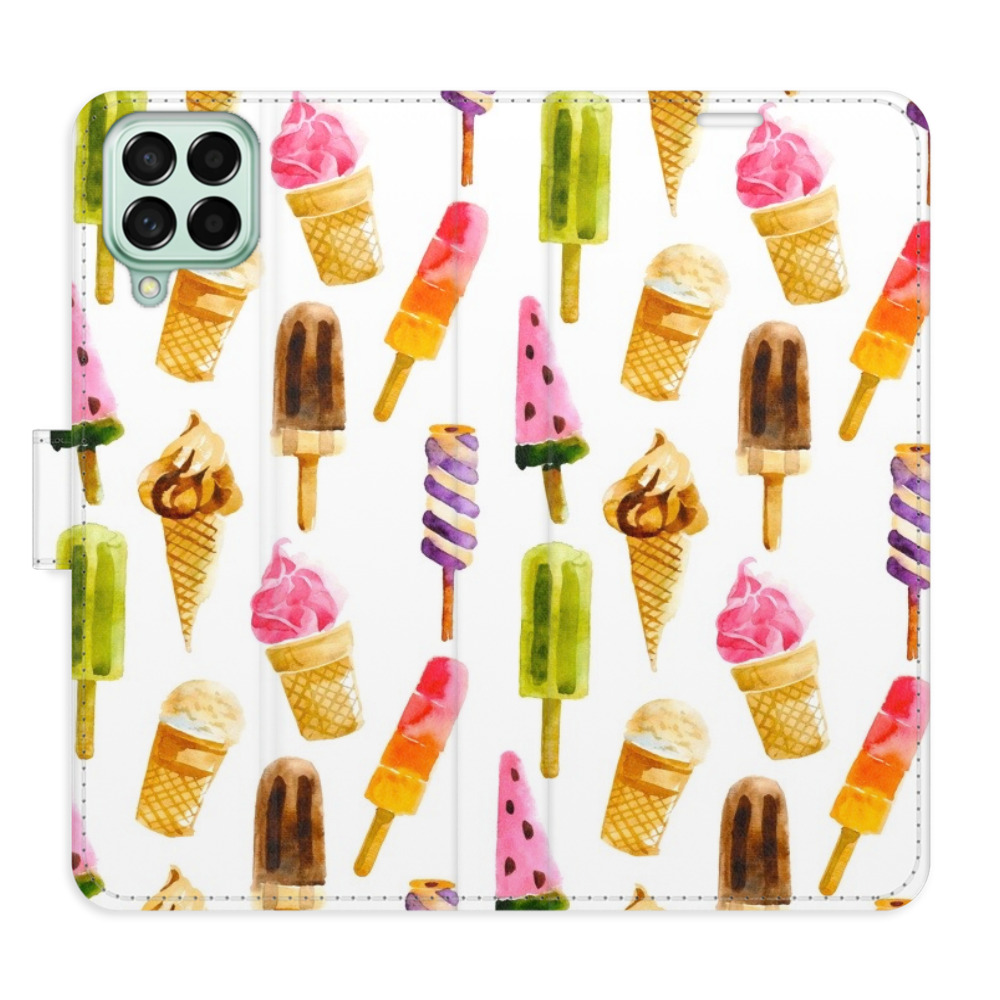 Flipové pouzdro iSaprio - Ice Cream Pattern - Samsung Galaxy M53 5G