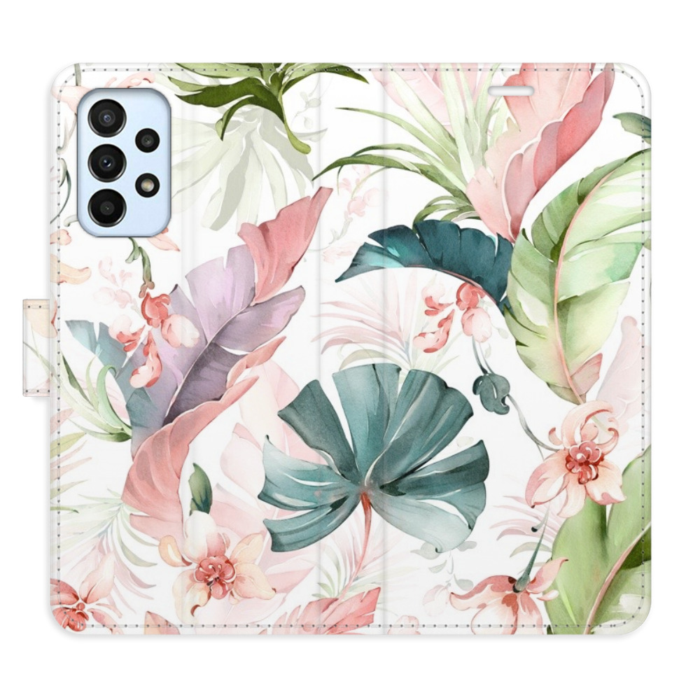 Flipové pouzdro iSaprio - Flower Pattern 07 - Samsung Galaxy A23 / A23 5G