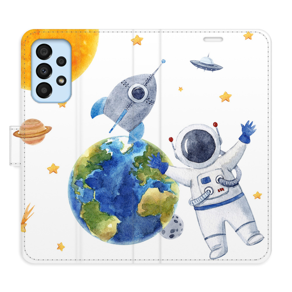 Flipové pouzdro iSaprio - Space 06 - Samsung Galaxy A33 5G