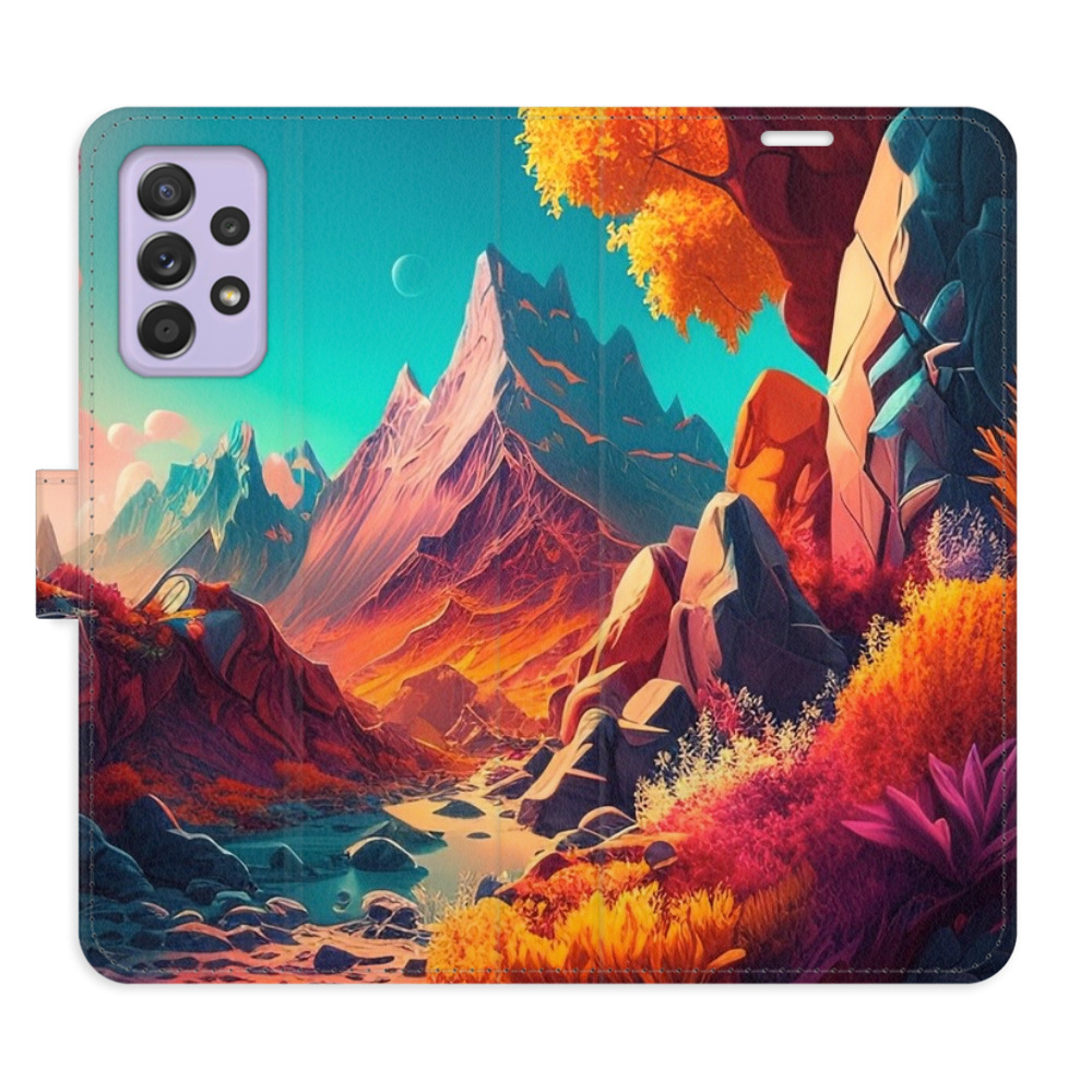 Flipové pouzdro iSaprio - Colorful Mountains - Samsung Galaxy A52 / A52 5G / A52s