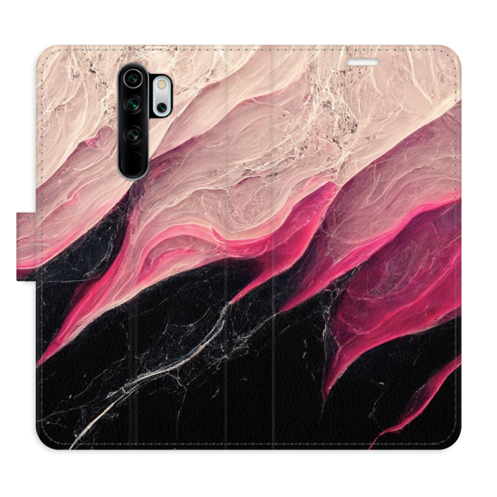 Flipové pouzdro iSaprio - BlackPink Marble - Xiaomi Redmi Note 8 Pro