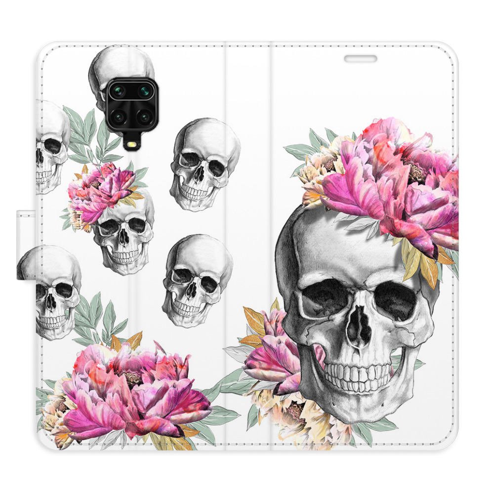 Flipové pouzdro iSaprio - Crazy Skull - Xiaomi Redmi Note 9 Pro / Note 9S