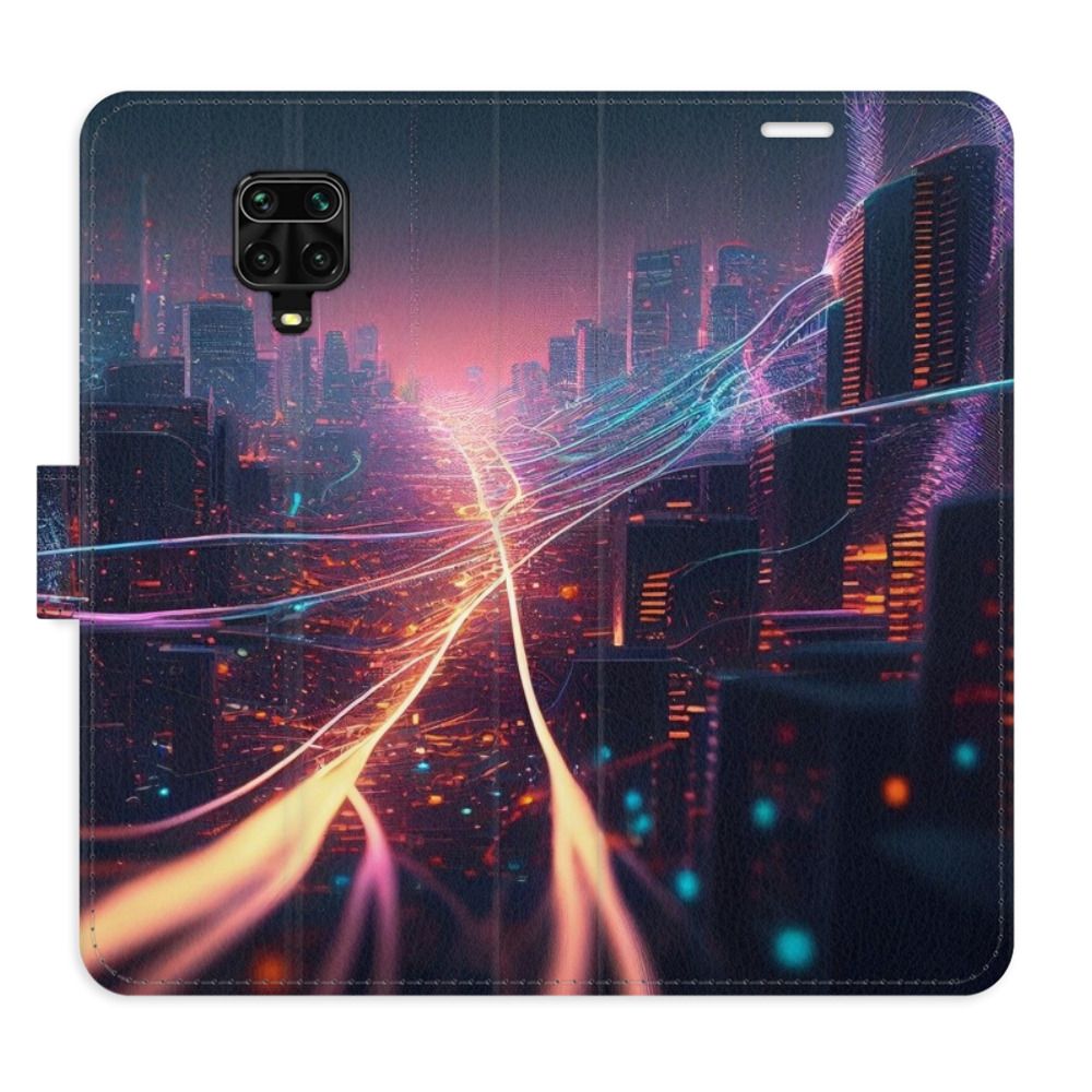 Flipové pouzdro iSaprio - Modern City - Xiaomi Redmi Note 9 Pro / Note 9S