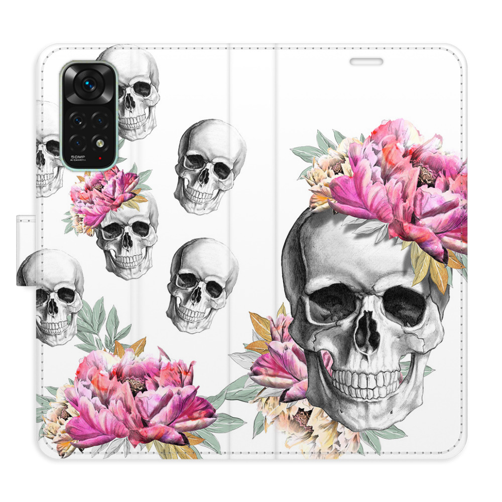 Flipové pouzdro iSaprio - Crazy Skull - Xiaomi Redmi Note 11 / Note 11S