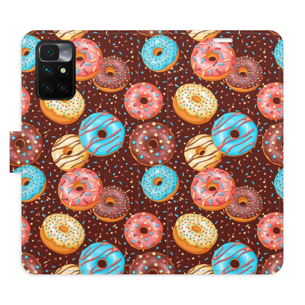 Flipové pouzdro iSaprio - Donuts Pattern - Xiaomi Redmi 10