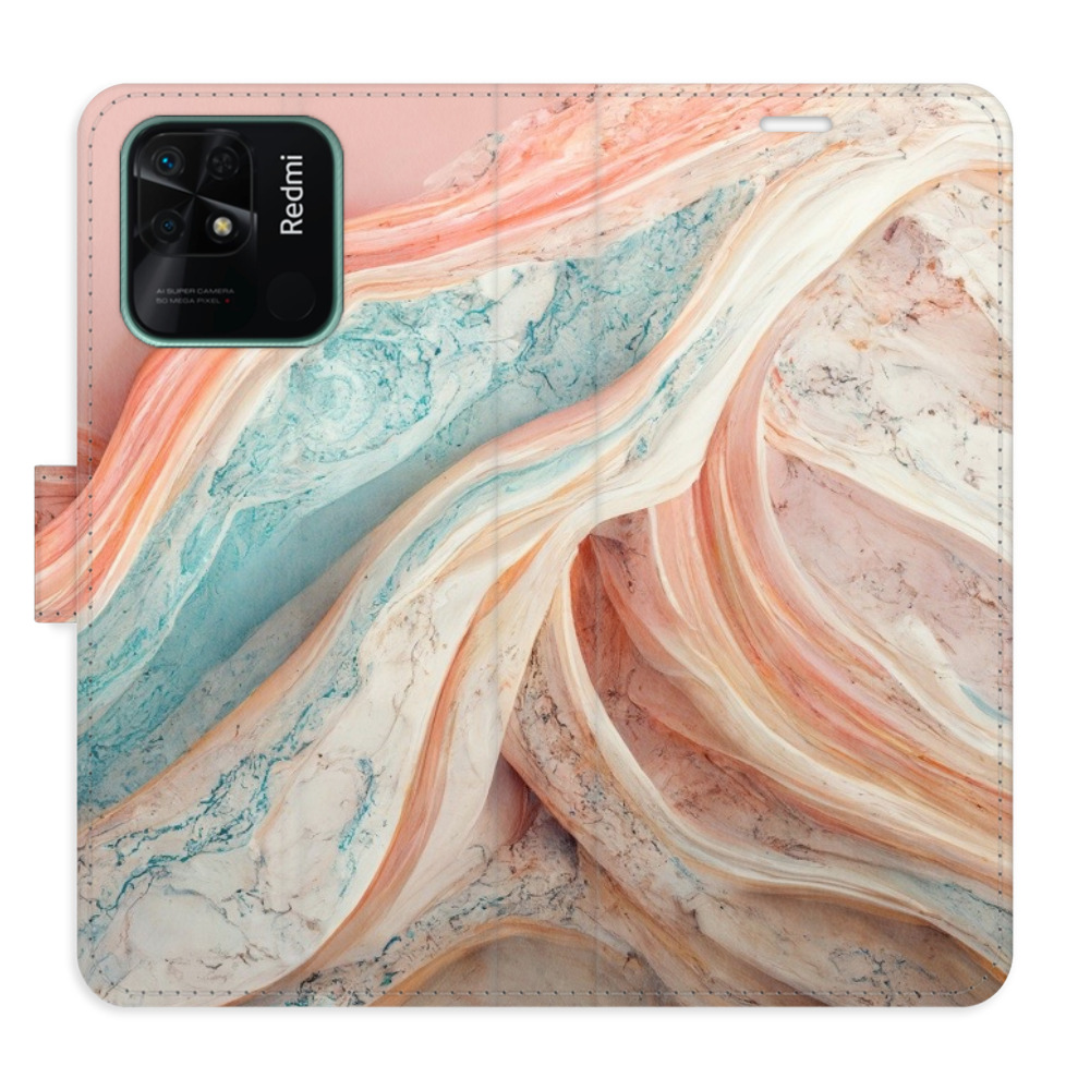 Flipové pouzdro iSaprio - Colour Marble - Xiaomi Redmi 10C