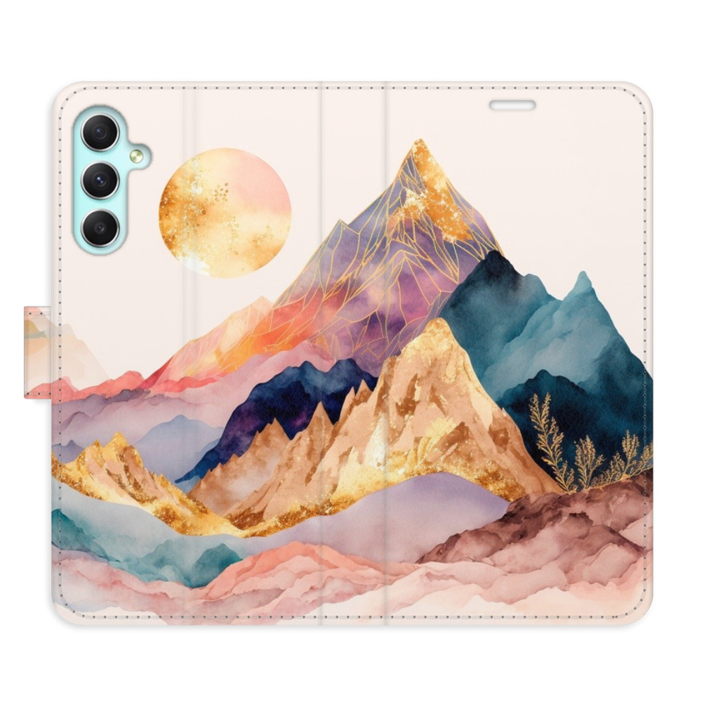 Flipové pouzdro iSaprio - Beautiful Mountains - Samsung Galaxy A34 5G