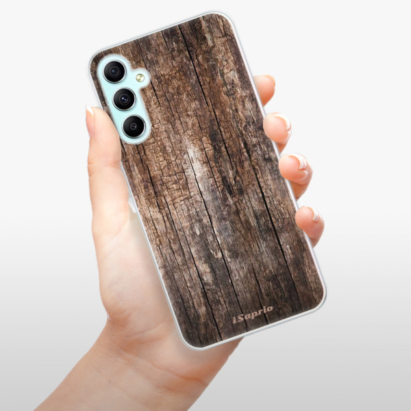 Odolné silikonové pouzdro iSaprio - Wood 11 - Samsung Galaxy A34 5G