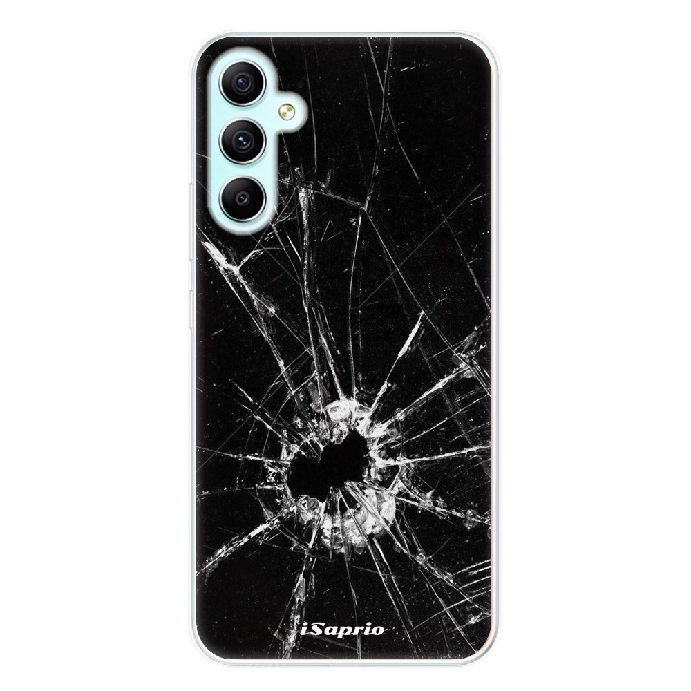 Odolné silikonové pouzdro iSaprio - Broken Glass 10 - Samsung Galaxy A34 5G