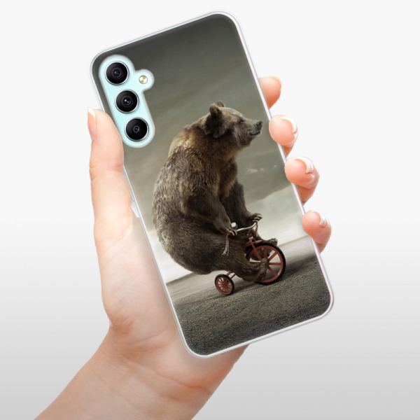 Odolné silikonové pouzdro iSaprio - Bear 01 - Samsung Galaxy A34 5G