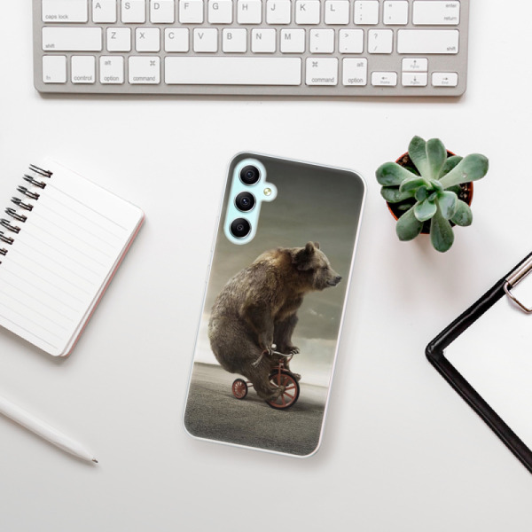 Odolné silikonové pouzdro iSaprio - Bear 01 - Samsung Galaxy A34 5G