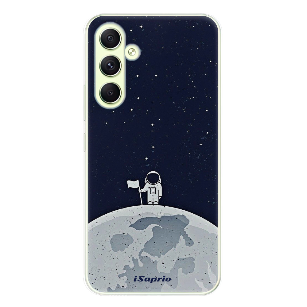 Odolné silikonové pouzdro iSaprio - On The Moon 10 - Samsung Galaxy A54 5G