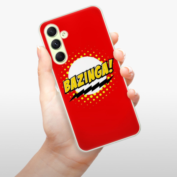 Odolné silikonové pouzdro iSaprio - Bazinga 01 - Samsung Galaxy A54 5G