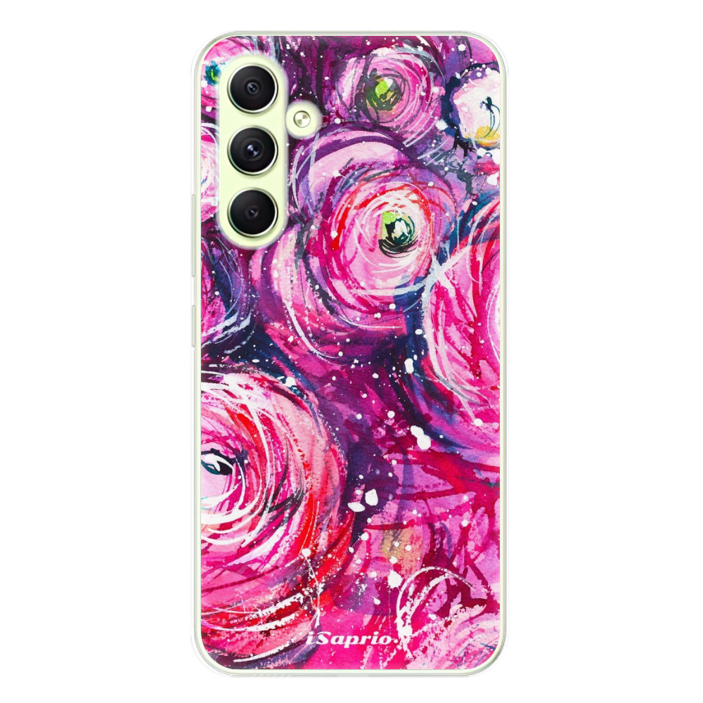 Odolné silikonové pouzdro iSaprio - Pink Bouquet - Samsung Galaxy A54 5G
