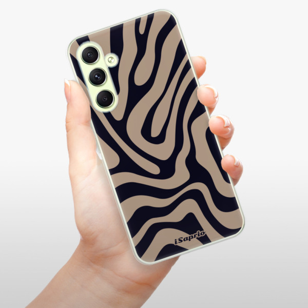 Odolné silikonové pouzdro iSaprio - Zebra Black - Samsung Galaxy A54 5G